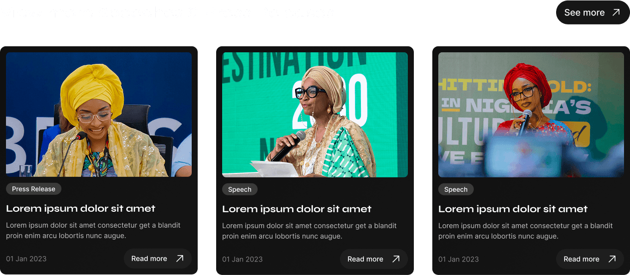 Speeches and Press Releases