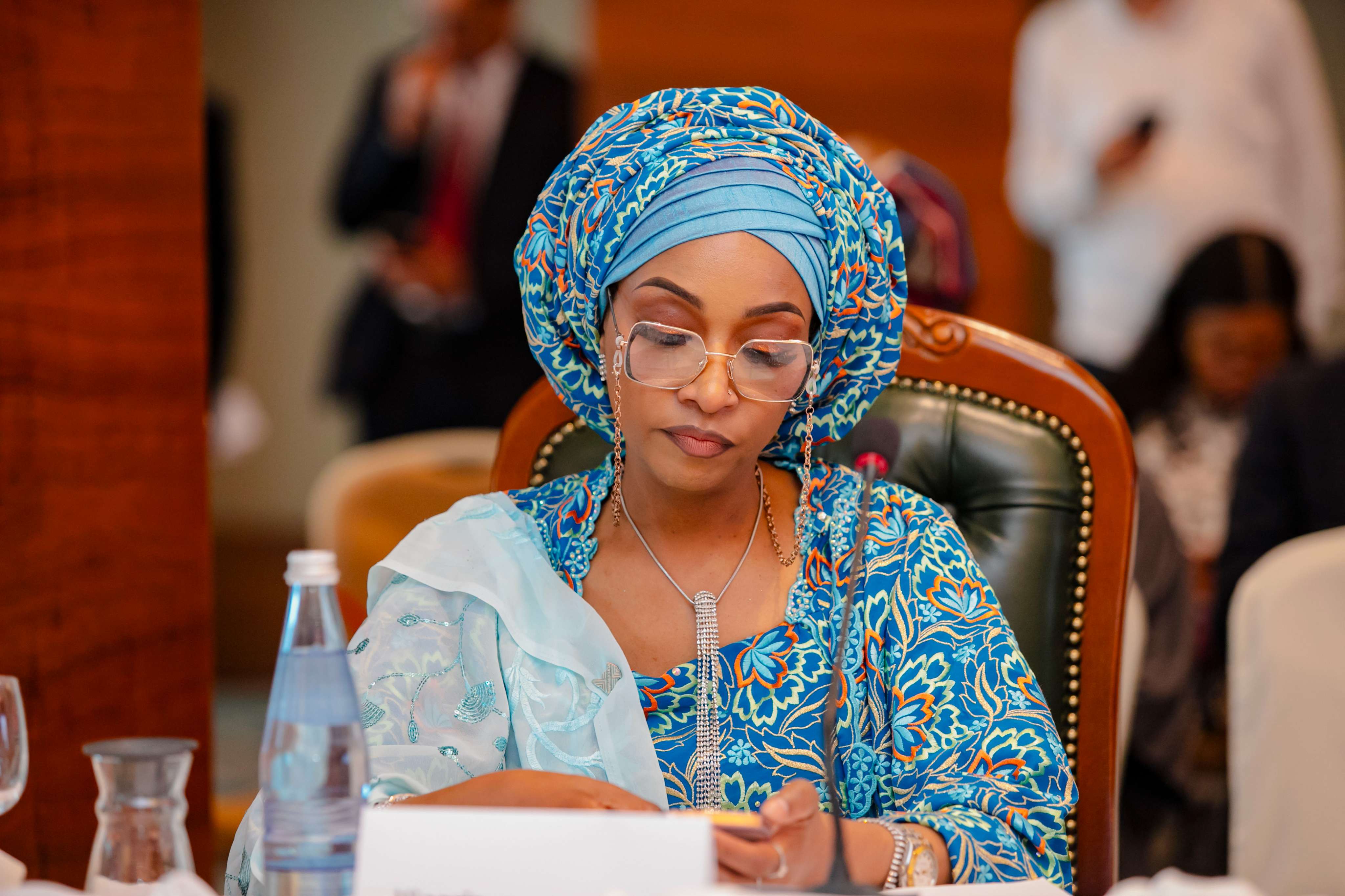 Cultural exhibition with traditional clothing